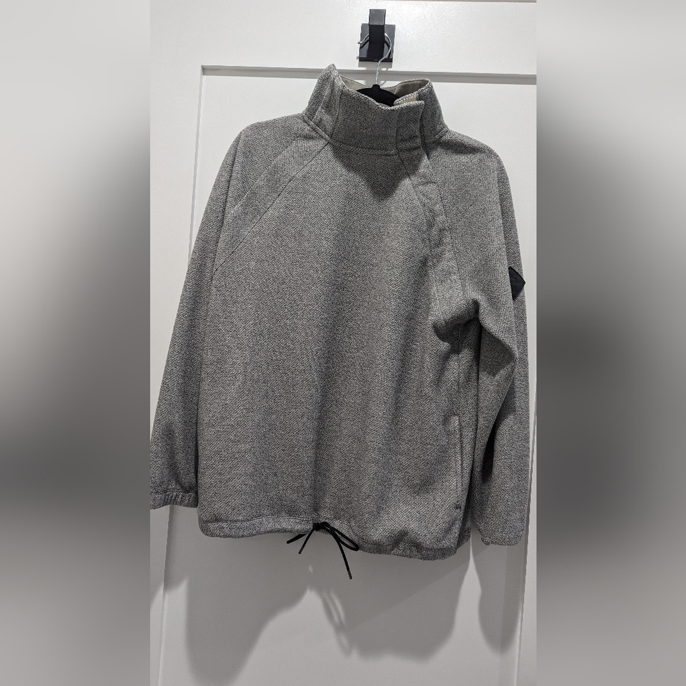 Eddie Bauer women's adjustable mock neck hoodie